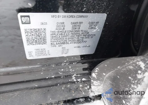 2026 Buick Encore Gx Preferred Fwd from USA, damaged, VIN KL4AMBSL4TB030777